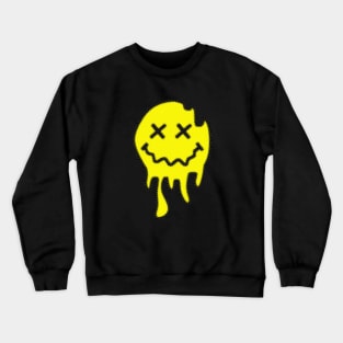 ACID SMILEY (MELTING) #10 Crewneck Sweatshirt